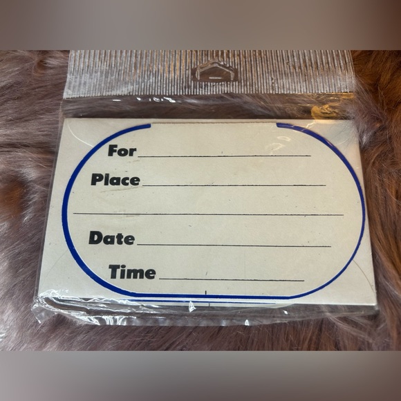 Vintage Mickey Mouse Birthday Invitations NIP - Picture 5 of 9